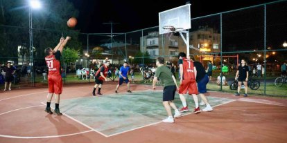 Çine’de Sokak Basketbol Turnuvası başladı