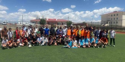 Çaldıran’da yaz Kur’an kursu öğrencileri futbol turnuvasında buluştu