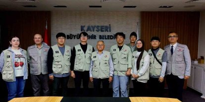 Kültepe’te uluslararası ilgi: Başkan Büyükkılıç Güney Kore heyetini kabul etti