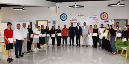PACE Projesi kursiyerleri sertifikalarını aldı
