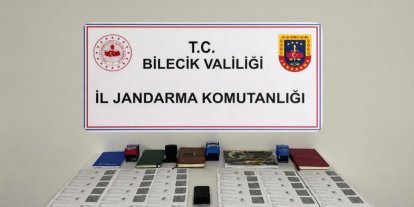 Bilecik’te 14,5 milyon liralık sahte fatura ele geçirildi, 2 kişi yakalandı