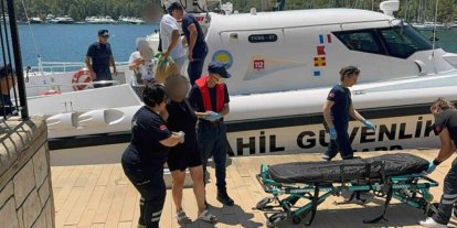 Sahil Güvenlik, gezi teknesi ve ticari yattan iki kişiyi tıbbi tahliye gerçekleştirdi