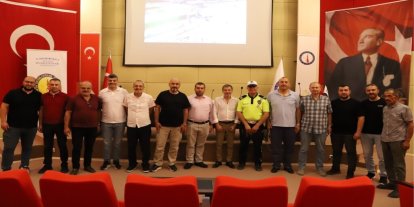 Kütahya’da makam şoförlerine trafik güvenliği eğitimi