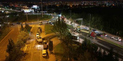 Kerkük bulvarında 14 milyon TL’lik asfalt çalışması
