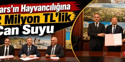 Kars’ta Küçükbaş Hayvancılığa Büyük Destek