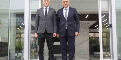 Vali Makas’tan Başsavcı Ünalan’a hayırlı olsun ziyaretinde bulundu