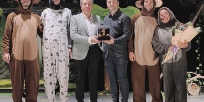 Burhaniye de 7.Kitap Fuarında çocuklarda unutulmadı