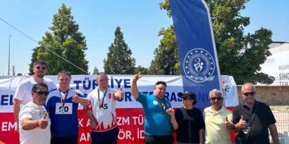 Bandırmalı sporcu Mehmet Talat Uçar, Türkiye ikincisi oldu