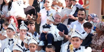 Çorum Belediyesi’nin çocuk şenliği ve geleneksel sünnet şöleni renkli görüntülere sahne oldu