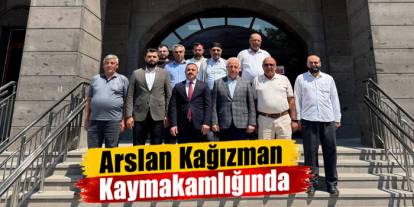65.Hükümet Ulaştırma, Denizcilik ve Haberleşme Bakanı Ahmet Arslan Kağızman Kaymakamlığında