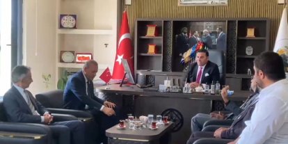 Eren Üniversitesi Rektörü Necmettin Elmastaş’ın Aydınlar belediye başkanı İbrahim Ergün ile Yemekli Toplantıda Buluştu