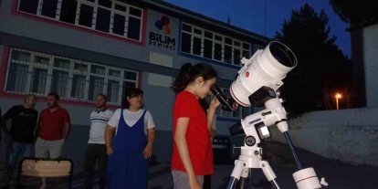 Bilim Demirci’de gökyüzü şöleni