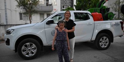 İlaçlama aracına uzanan hayal gerçek oldu