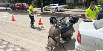 Tavşanlı’da motosiklet kazası, 1 yaralı