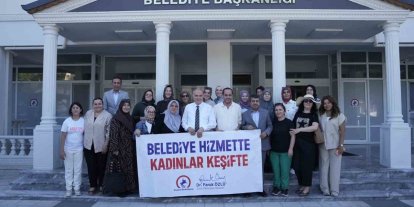 Düzce Belediyesi’nden kadınlara proje gezisi