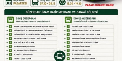 Niğde Belediyesi üreten ellerin yanında: Sanayi çıraklarına ücretsiz ulaşım