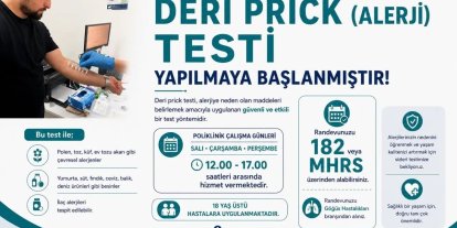 Boyabat’ta modern alerji tanı hizmeti hayata geçti