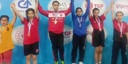 Besnili Damla Akdağ Türkiye şampiyonu oldu