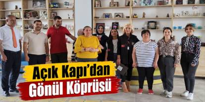 Kars Açık Kapı’dan Engelli Bakım Merkezine Anlamlı Buluşma