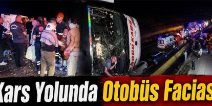 Kars’a Gelen Yolcu Otobüsü Kırıkkale’de Devrildi: 29 Yaralı
