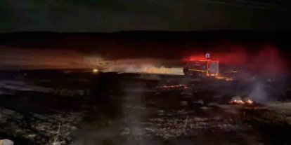 Çorum’da anız yangını itfaiyenin müdahalesiyle kontrol altına alındı