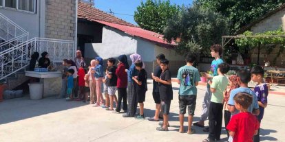 Hayırseverler Kur’an kursu öğrencilerini yalnız bırakmıyor
