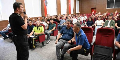 Kütahya’da göreve başlayan polis memurlarına oryantasyon eğitimi