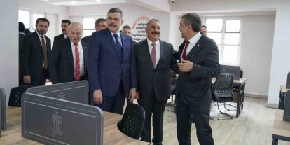 Bakan Çiftçi ve Bakan Tekin’den Palandöken Belediyesi’ne övgü
