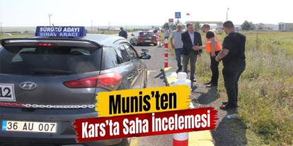 Milli Eğitim Müdürü Munis, Haydar Aliyev MTAL ve MTSK Sınav Alanını Denetledi
