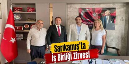 Bursa Kars Ardahan Iğdır Federasyonu’ndan Sarıkamış Belediyesi’ne Ziyaret