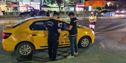 Edirne polisinden şok uygulama