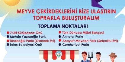 Her çekirdek bir tohum, her tohum geleceğe bir nefes