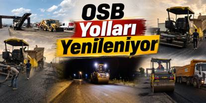 Kars OSB’de Yol Yenileme Çalışmaları Hız Kazandı