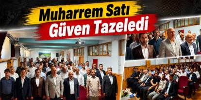 Muharrem Satı Diyanet-Sen Kars Şube Başkanlığına Yeniden Seçildi