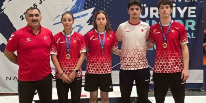 Erzincanlı milli badmintonculardan uluslararası turnuvada 4 madalya