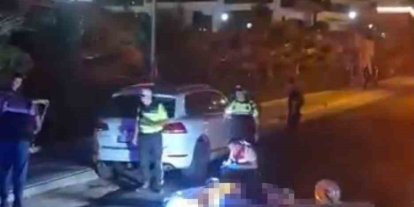 Alanya’da park halindeki otomobile çarpan genç motosikletli hayatını kaybetti