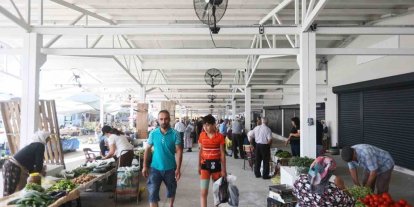 Yenilenen Yatağan pazaryerinden halk da, esnaf da memnun