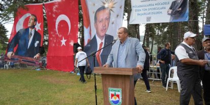 Alıç Yaylası’nda Kıran Kırana Güreş