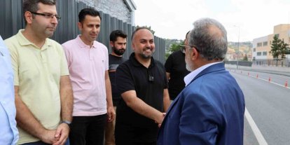 Başkan Yalçın’dan Kalpaklıoğlu ailesine teşekkür
