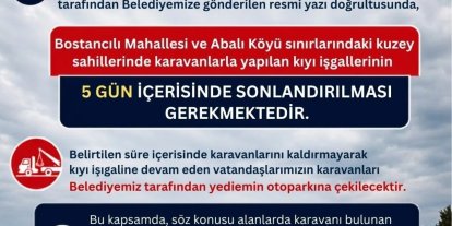 Sinop sahillerinde karavan düzenlemesi