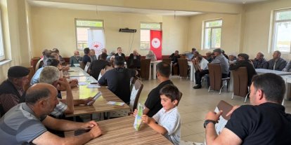 Tarım ve Orman Müdürü Enver Aydın üreticilerle buluştu