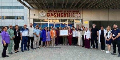 Gölbaşı Devlet Hastanesi "Anne dostu hastane" unvanı aldı