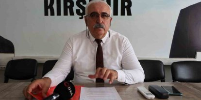 CHP Kırşehir İl Başkanı Tanrıbuyurdu: "Parti binasından poster götürmek ayıptır"