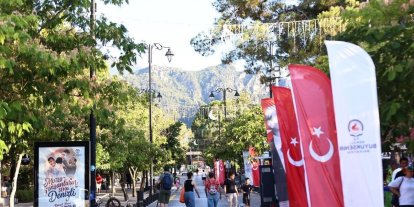 Denizlilerden bulvardaki etkinliklere yoğun ilgi