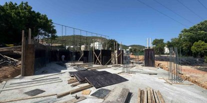 Halk evi ve fırın projesinde temel atıldı