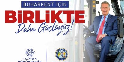 Aydın Büyükşehir’den Sultanhisar’a yeni araçlar
