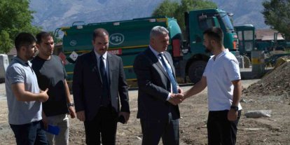 Bölge Müdürü Yavuz, DSİ Erzincan Şubesinde incelemelerde bulundu