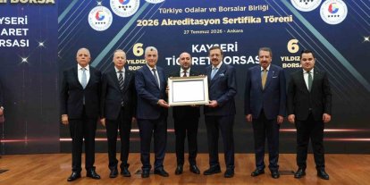 Kayseri Ticaret Borsası’ndan büyük başarı