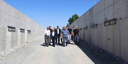 Başkan Büyükkılıç, DSİ-Yeni Sanayi Katlı Kavşağı Projesi’nde incelemelerde bulundu