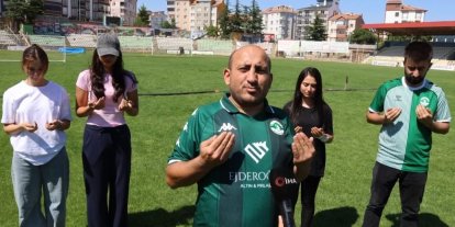 Kırşehir FK amigosundan takım için dua: "Yediğimiz goller ofsayt olsun"